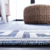 Safavieh Martha Stewart Indoor/Outdoor Grey / Cream Machine Washable Area Rug Detail