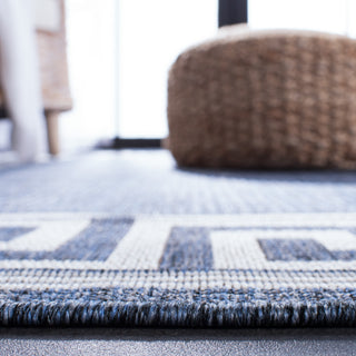 Safavieh Martha Stewart Indoor/Outdoor Grey / Cream Machine Washable Area Rug Detail