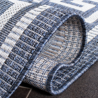 Safavieh Martha Stewart Indoor/Outdoor Grey / Cream Machine Washable Area Rug Detail