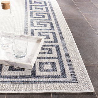 Safavieh Martha Stewart Indoor/Outdoor Silver / Grey Machine Washable Area Rug Detail