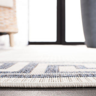 Safavieh Martha Stewart Indoor/Outdoor Silver / Grey Machine Washable Area Rug Detail