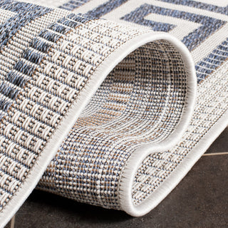 Safavieh Martha Stewart Indoor/Outdoor Silver / Grey Machine Washable Area Rug Detail