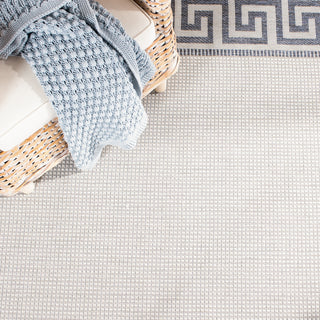 Safavieh Martha Stewart Indoor/Outdoor Silver / Grey Machine Washable Area Rug Detail