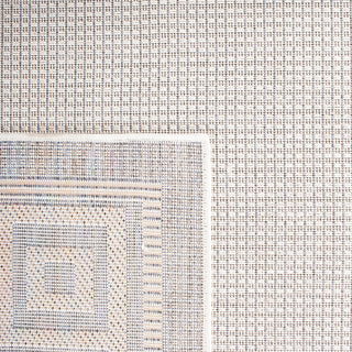 Safavieh Martha Stewart Indoor/Outdoor Silver / Grey Machine Washable Area Rug Backing