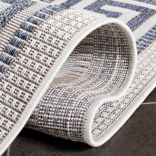 Safavieh Martha Stewart Indoor/Outdoor Silver / Grey Machine Washable Area Rug Detail