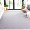 Safavieh Martha Stewart Indoor/Outdoor Blue / Creme Machine Washable Area Rug Room Scene Feature