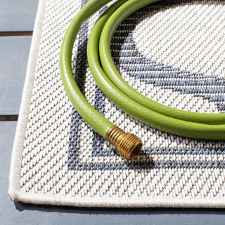 Safavieh Martha Stewart Indoor/Outdoor Silver / Grey Machine Washable Area Rug Detail
