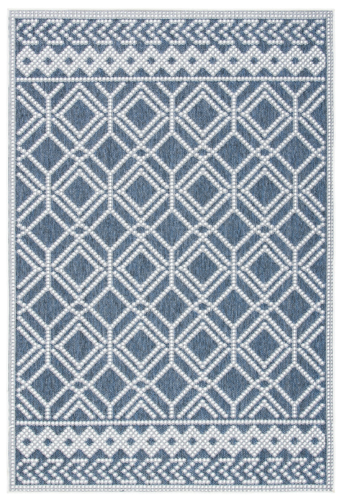 Safavieh Martha Stewart Indoor/Outdoor Grey / Ivory Machine Washable Area Rug main image