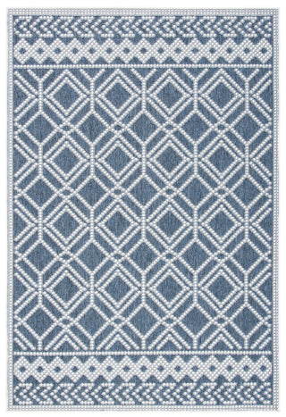 Safavieh Martha Stewart Indoor/Outdoor Grey / Ivory Machine Washable Area Rug main image