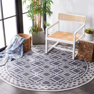 Safavieh Martha Stewart Indoor/Outdoor Grey / Ivory Machine Washable Area Rug 