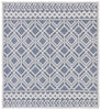 Safavieh Martha Stewart Indoor/Outdoor Grey / Ivory Machine Washable Area Rug Square