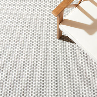 Safavieh Martha Stewart Indoor/Outdoor Ivory / Charcoal Machine Washable Area Rug Detail