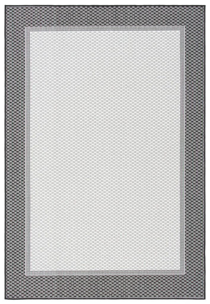 Safavieh Martha Stewart Indoor/Outdoor Ivory / Charcoal Machine Washable Area Rug main image
