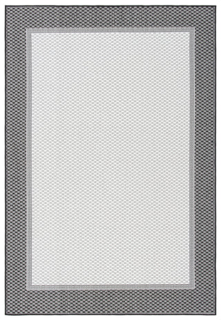 Safavieh Martha Stewart Indoor/Outdoor Ivory / Charcoal Machine Washable Area Rug main image