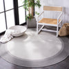 Safavieh Martha Stewart Indoor/Outdoor Ivory / Charcoal Machine Washable Area Rug Room Scene Feature