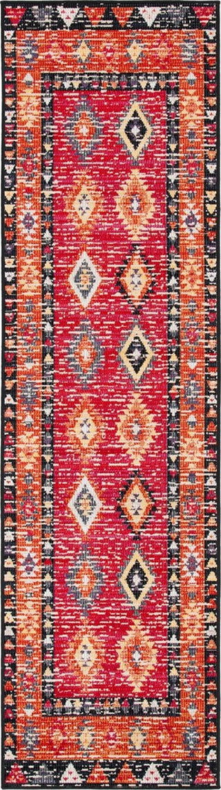 Safavieh Montage MTG201 Red / Black Area Rug