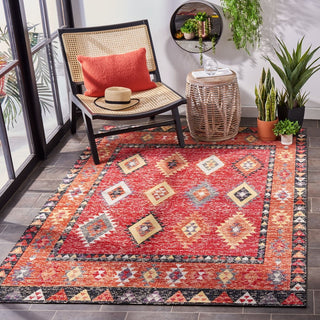 Safavieh Montage MTG201 Red / Black Area Rug