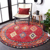 Safavieh Montage MTG201 Red / Black Area Rug