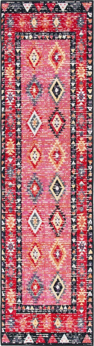 Safavieh Montage MTG201 Pink / Black Area Rug