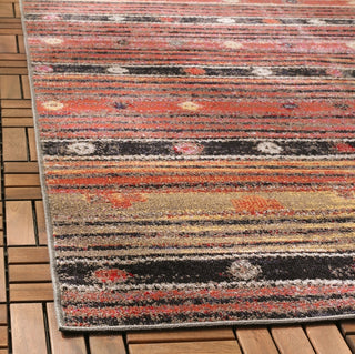 Safavieh Montage MTG217P Rust/Multi Area Rug Detail