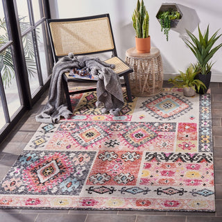 Safavieh Montage MTG221 Aqua / Fuchsia Area Rug