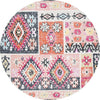 Safavieh Montage MTG221 Aqua / Fuchsia Area Rug