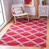 Safavieh Montage MTG261 Fuchsia / Ivory Area Rug