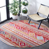 Safavieh Montage MTG272 Red / Fuchsia Area Rug