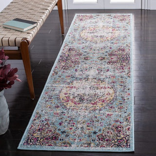 Safavieh Montage MTG364 Blue / Multi Area Rug Room Scene Feature