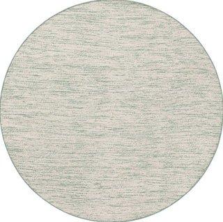 Safavieh Montauk MTK320Y Ivory / Green Area Rug Round