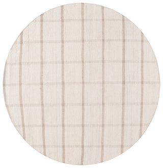 Safavieh Montauk MTK322B Ivory / Beige Area Rug Round