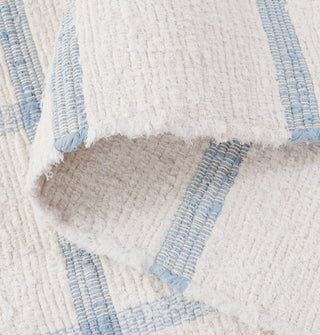 Safavieh Montauk MTK322M Ivory / Blue Area Rug Fold