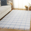 Safavieh Montauk MTK322M Ivory / Blue Area Rug Room Scene