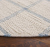 Safavieh Montauk MTK322M Ivory / Blue Area Rug Detail