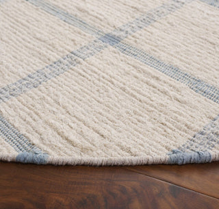 Safavieh Montauk MTK322M Ivory / Blue Area Rug Detail