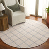 Safavieh Montauk MTK322M Ivory / Blue Area Rug Room Scene Feature
