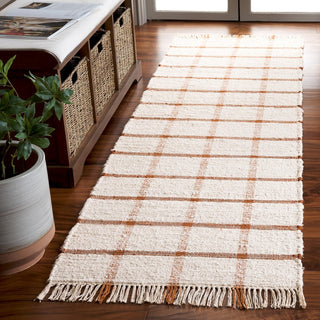 Safavieh Montauk MTK322P Ivory / Rust Area Rug Room Scene Feature