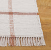 Safavieh Montauk MTK322P Ivory / Rust Area Rug Detail