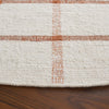 Safavieh Montauk MTK322P Ivory / Rust Area Rug Detail