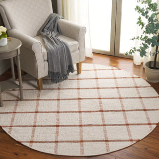 Safavieh Montauk MTK322P Ivory / Rust Area Rug Room Scene Feature