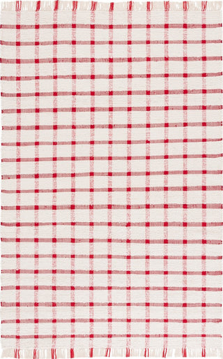 Safavieh Montauk MTK322Q Ivory / Red Area Rug main image