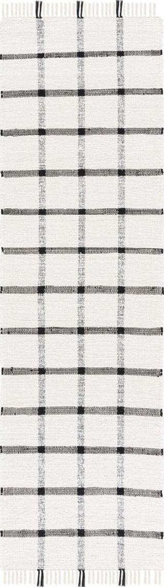 Safavieh Montauk MTK322Z Ivory / Black Area Rug Runner
