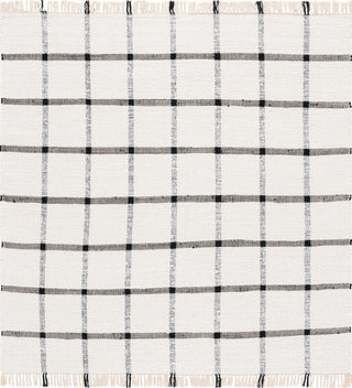 Safavieh Montauk MTK322Z Ivory / Black Area Rug Square