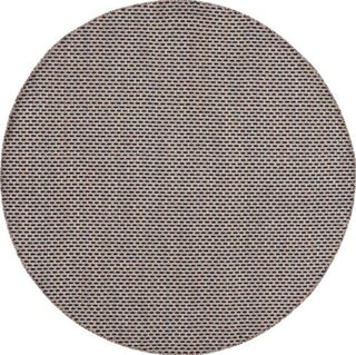 Safavieh Montauk MTK475B Beige / Black Area Rug Round