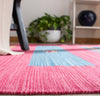 Safavieh Montauk MTK551Q Red / Blue Area Rug Detail