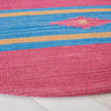 Safavieh Montauk MTK551Q Red / Blue Area Rug Detail