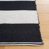 Safavieh Montauk MTK705Z Black / Ivory Area Rug Detail