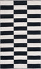 Safavieh Montauk MTK705Z Black / Ivory Area Rug main image