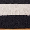 Safavieh Montauk MTK705Z Black / Ivory Area Rug Detail