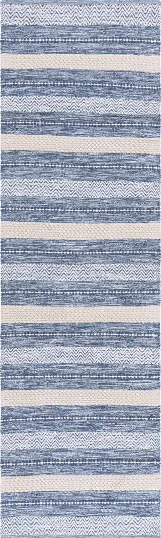 Safavieh Montauk MTK976N Navy / Ivory Area Rug Runner